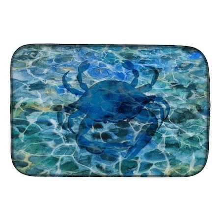 Carolines Treasures Carolines Treasures BB5369DDM Blue Crab Under Water Dish Drying Mat BB5369DDM